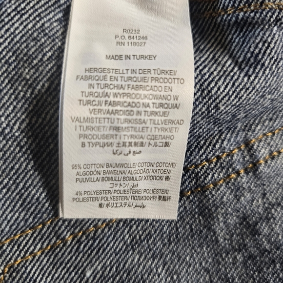 Boden Mini Skirt Women 4 Dark Denim Jean Front Back Patch Pockets A-Line Y2K 90s - Picture 8 of 9